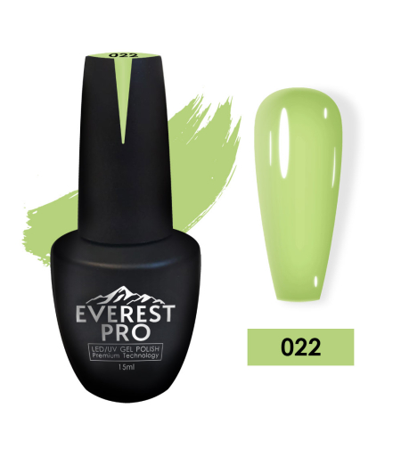 לק ג'ל אוורסט EVEREST PRO 022