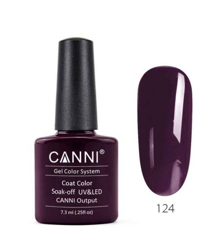 לק ג'ל קאני 7.3 מ''ל - CANNI 124