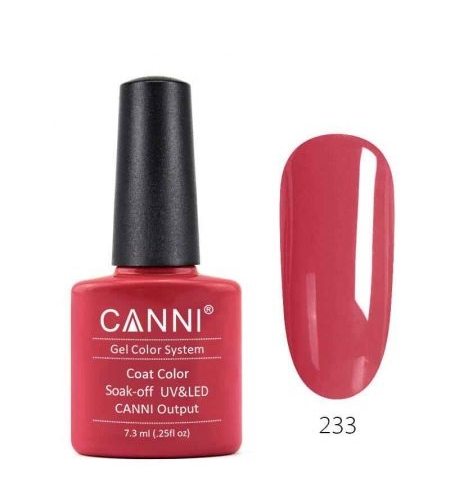 לק ג'ל קאני 7.3 מ''ל - CANNI 233