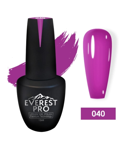 לק ג'ל אוורסט EVEREST PRO 040