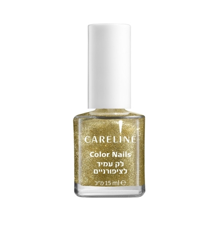 Color Nails לק עמיד נצנצים זהב 37