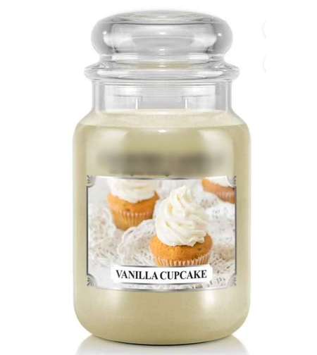 נר בריח מאפין וניל Vanilla Cupcake