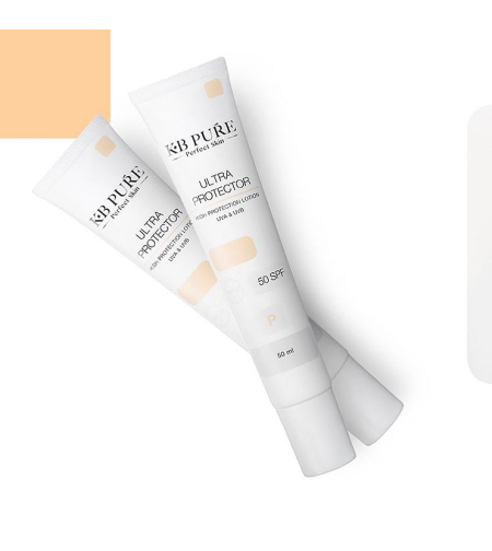 אולטרה פרוטקטור-מקדם הגנה spf50 מרקם קליל ולא מורגש  kb pure