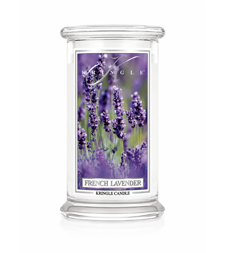 French Lavender | Country Candle – נר ריחני בניחוח לבנדר צרפתי, רוגע וספא