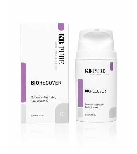 BIORECOVER | KB PURE – ביורקובר קרם לחות ושיקום לעור יבש, רגיש ופגום | קייבי פיור