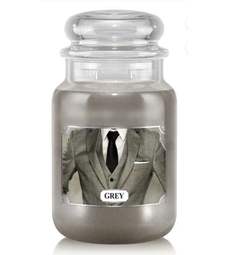 נר בריח גברי grey