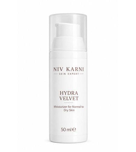 HYDRA VELVET – Niv Karni Skin Expert | קרם לחות עשיר לעור רגיל עד יבש להזנה, רכות וגמישות