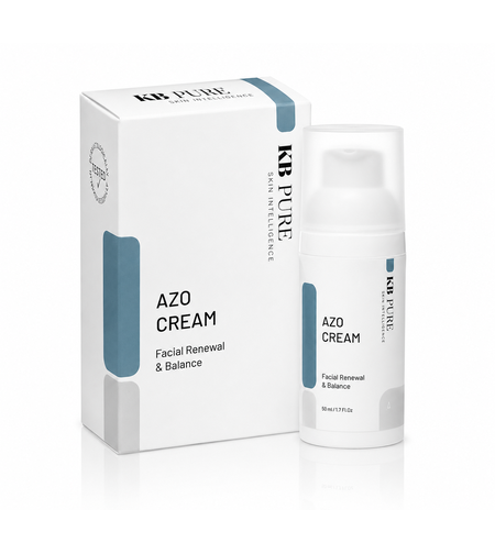 AZO CREAM | KB PURE - אזו קרם מקצועי לאיזון, חידוש והרגעת עור שמן ובעייתי | קייבי פיור