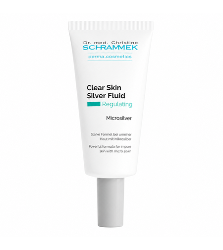 Clear Skin Silver Fluid – סילבר קרם לחות טיפולי לעור שמן ואקנתי | ד
