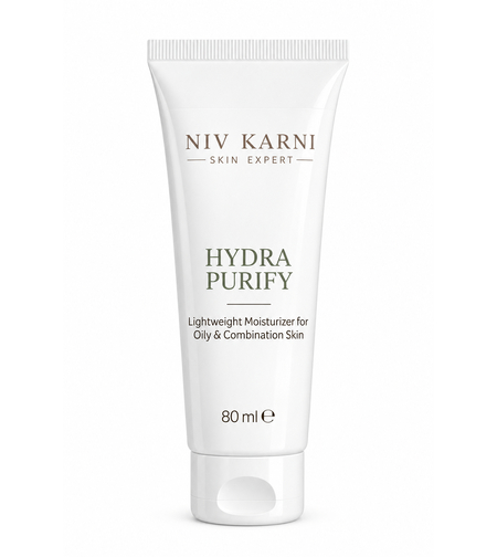 HYDRA PURIFY – Niv Karni Skin Expert | קרם לחות קליל לעור שמן ומעורב, לאיזון, הרגעה ולחות