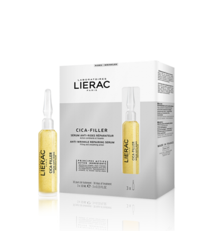 אמפולות לערכת סיקה פילר לטשטוש קמטים ב30 יום LIERAC