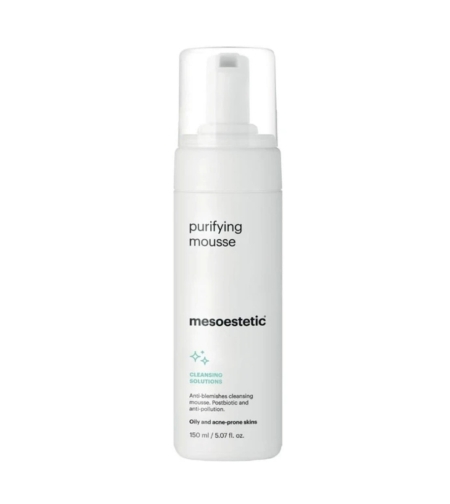 Mesoestetic purifying mousse foam cleanser סבון קצף מטהר מזואסתטיק