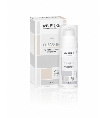 ELIZABETH | KB PURE – אליזבת קרם הבהרה ולחות לעור הזקוק לאיזון, הזנה וזוהר | קייבי פיור