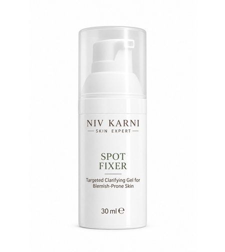 SPOT FIXER – Niv Karni Skin Expert | ג׳ל נקודתי לפצעונים, להרגעת אזורים ממוקדים וטיפוח עור נוטה לפגמים