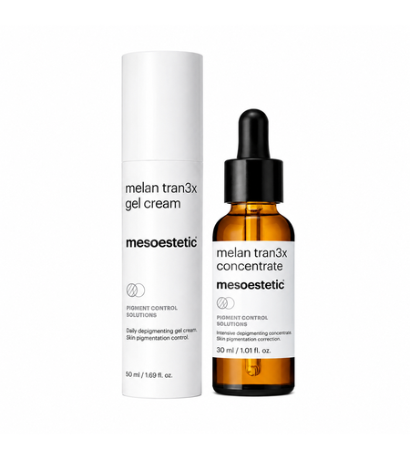 ערכת Mesoestetic Melan Tran3X | ערכת הבהרה עוצמתית - מזואסתטיק