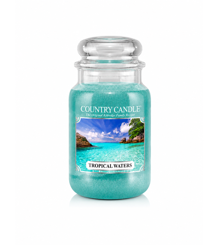 Tropical Waters | Country Candle – נר ריחני בניחוח ים טרופי, קוקוס והדרים
