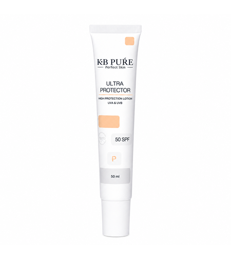 ULTRA PROTECTOR SPF 50 | KB PURE - אולטרה פרוטקטור קרם הגנה מקצועי לפנים SPF 50 | קייבי פיור