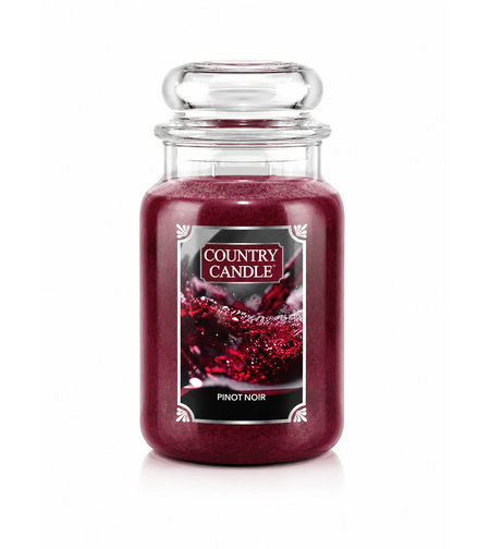Pinot Noir | Country Candle – נר ריחני בניחוח פירות יער, ענבים ויין אדום