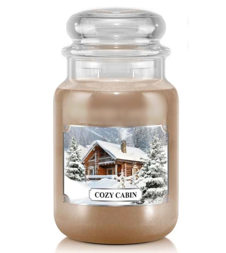 נר בריח בקתת עץ-cozy cabin