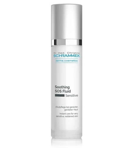 נוזל להרגעה יובש ואדמומיות בעור sos fluid  ד״ר שראמק