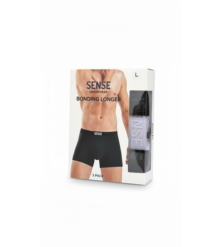 מארז 3 בוקסרים מודל ארוך לגבר