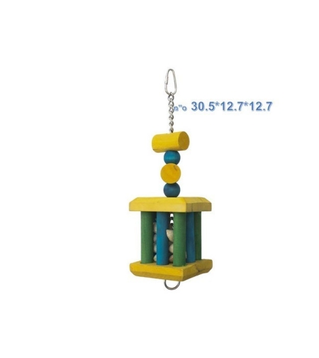 משחק לתוכי - כלוב זעיר עם חוטים לקני הטלה