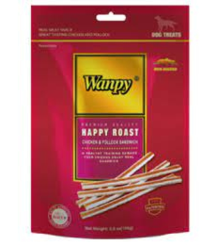 חטיף לכלב וונפי רצועות עוף רכות (סנדוויץ') - Wanpy