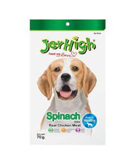 חטיף לכלב ג'רהיי מקלות בטעם עוף ותרד -Jerhigh