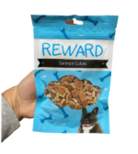 חטיף לכלב ריוורד נגיסים בטעם סלמון - Reward