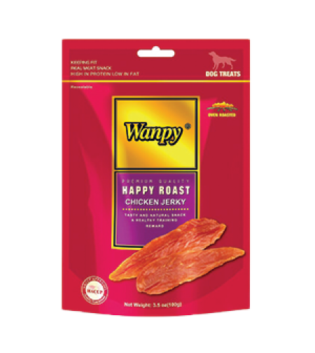 חטיף לכלב וונפי צ'יקן ג'רקי -Wanpy