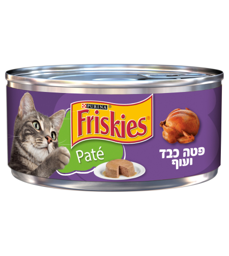 פריסקיז PATE בטעם כבד ועוף