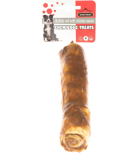 עצם לכלב - רול באפאלו בציפוי עוף