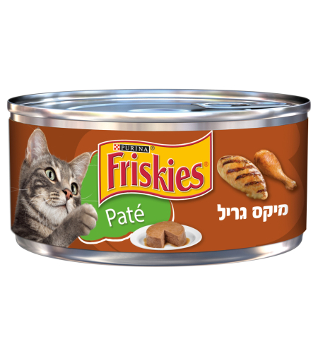 פריסקיז PATE בטעם מיקס גריל
