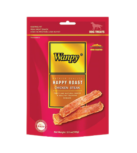 חטיף לכלב וונפי צ'יקן סטייק - Wanpy