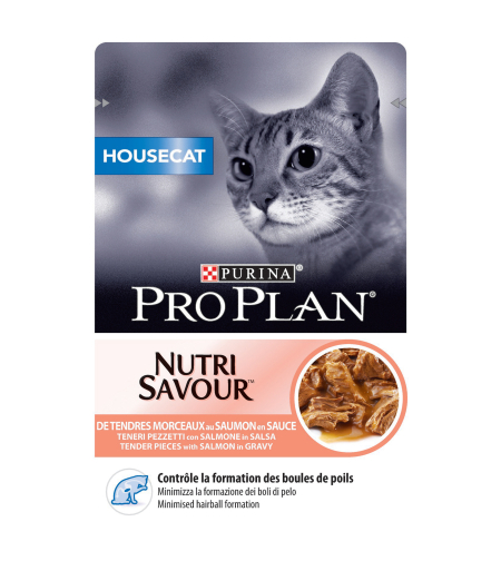 פרו פלאן חתול פאוצ' סלמון HOUSECAT