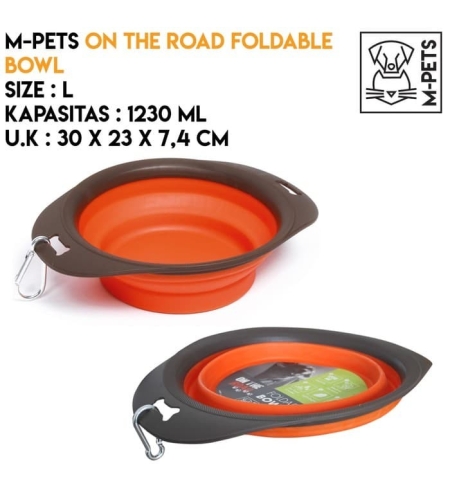 קערת סיליקון מתקפלת לטיולים - Foldable bowl