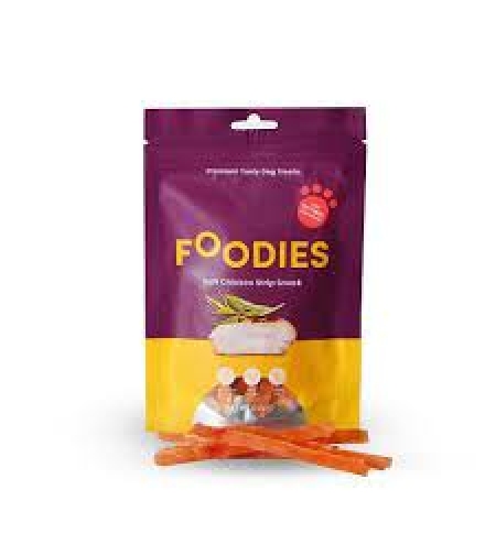 חטיף לכלב פודיס רצועות עוף רכות - Foodies