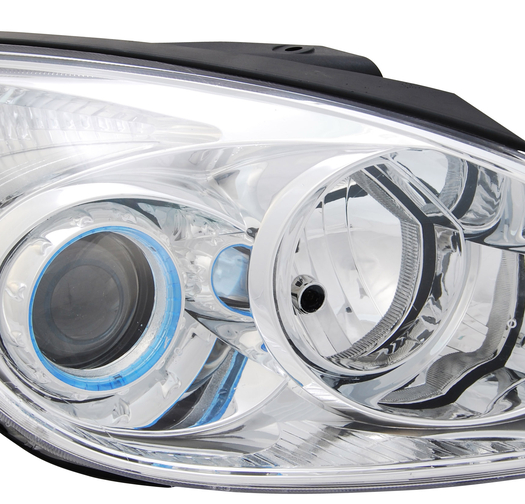 פנס ראשי 08-09 I30 שמאל ניקל כולל מנוע