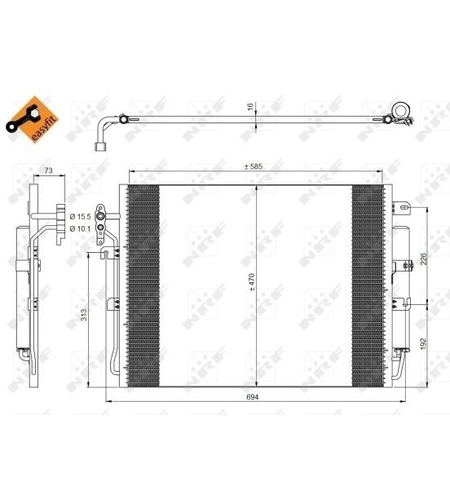 מעבה לנדרובר דיסקברי EF(NRF) 2.7