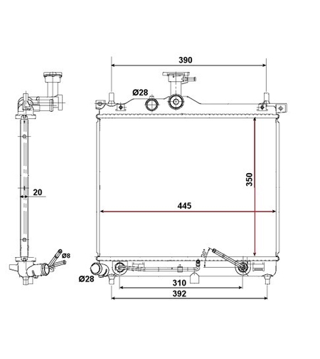 מצנן יונדאי 10 I L