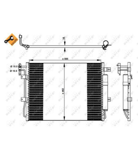 מעבה מזגן דיסקברי EF (NRF) 4SA17100017