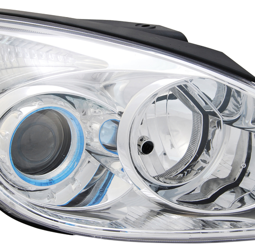 פנס ראשי 08-09 I30 ימין ניקל כולל מנוע