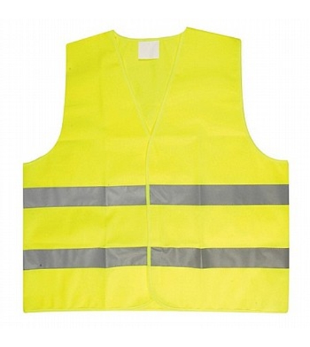 אפוד זוהר תקני צהוב