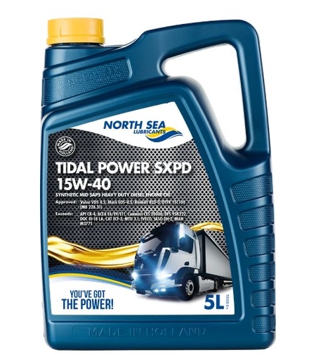 שמן מנוע TIDAL POWER 15W40 CK-4 5L