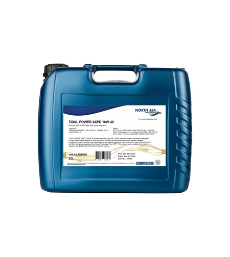 TIDAL POWER SXPD 10W-40 5LITER