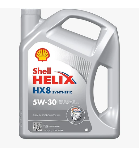 שמן SHELL HELIX HX8 5W-30 4L