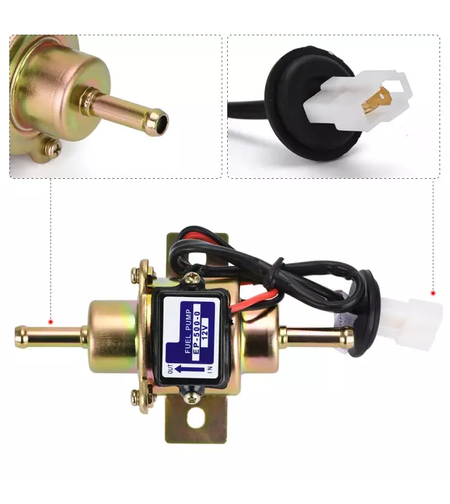 משאבת דלק חשמלית לסולר/בנזין 12V