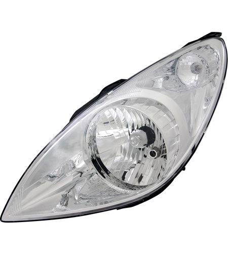 פנס ראשי 09-11 I20 שמאל כולל מנוע