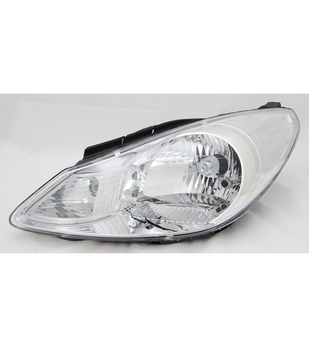 פנס ראשי 09-10 I10 שמאל H4 כולל מנוע