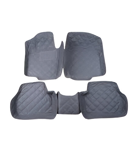 סט שטיחים גומי שחור+אחורי שלם